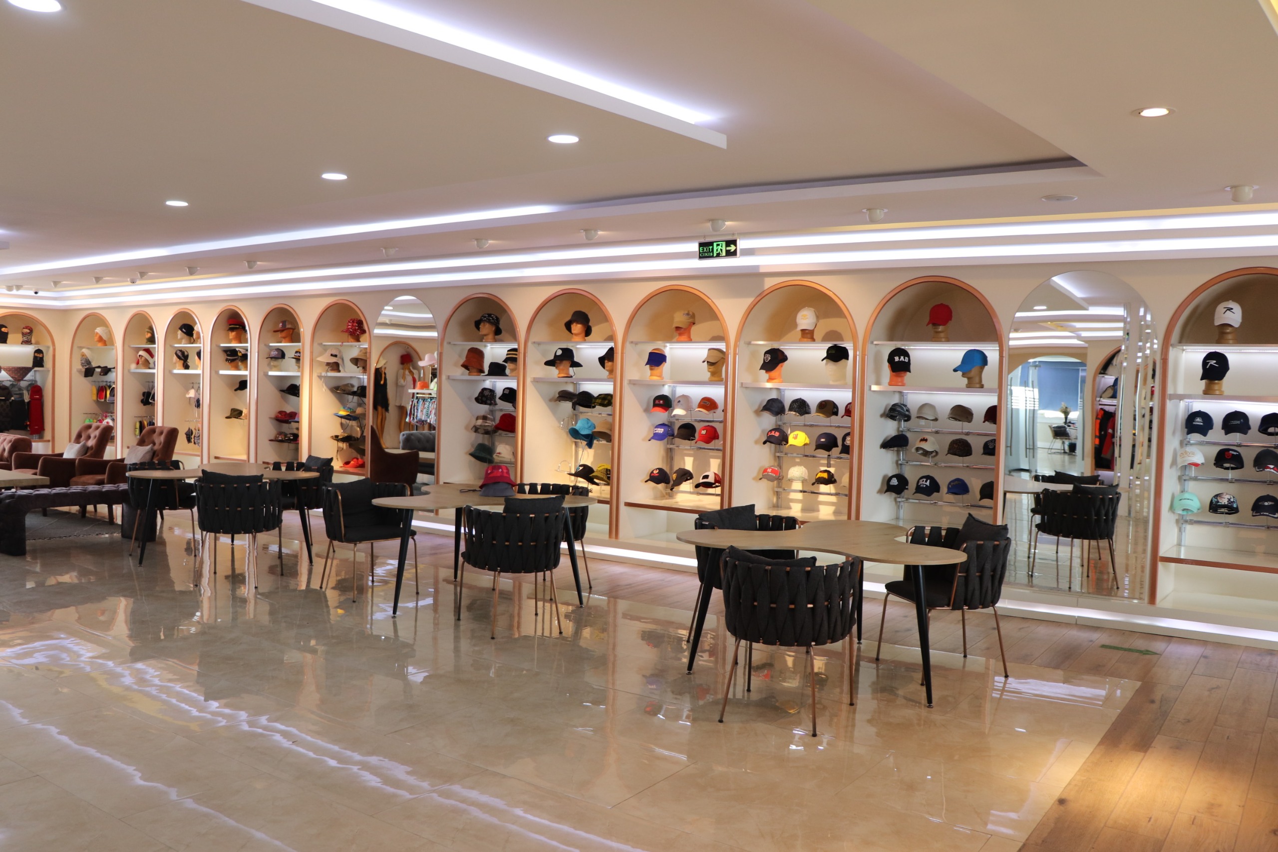 Magaza ve sergi alani